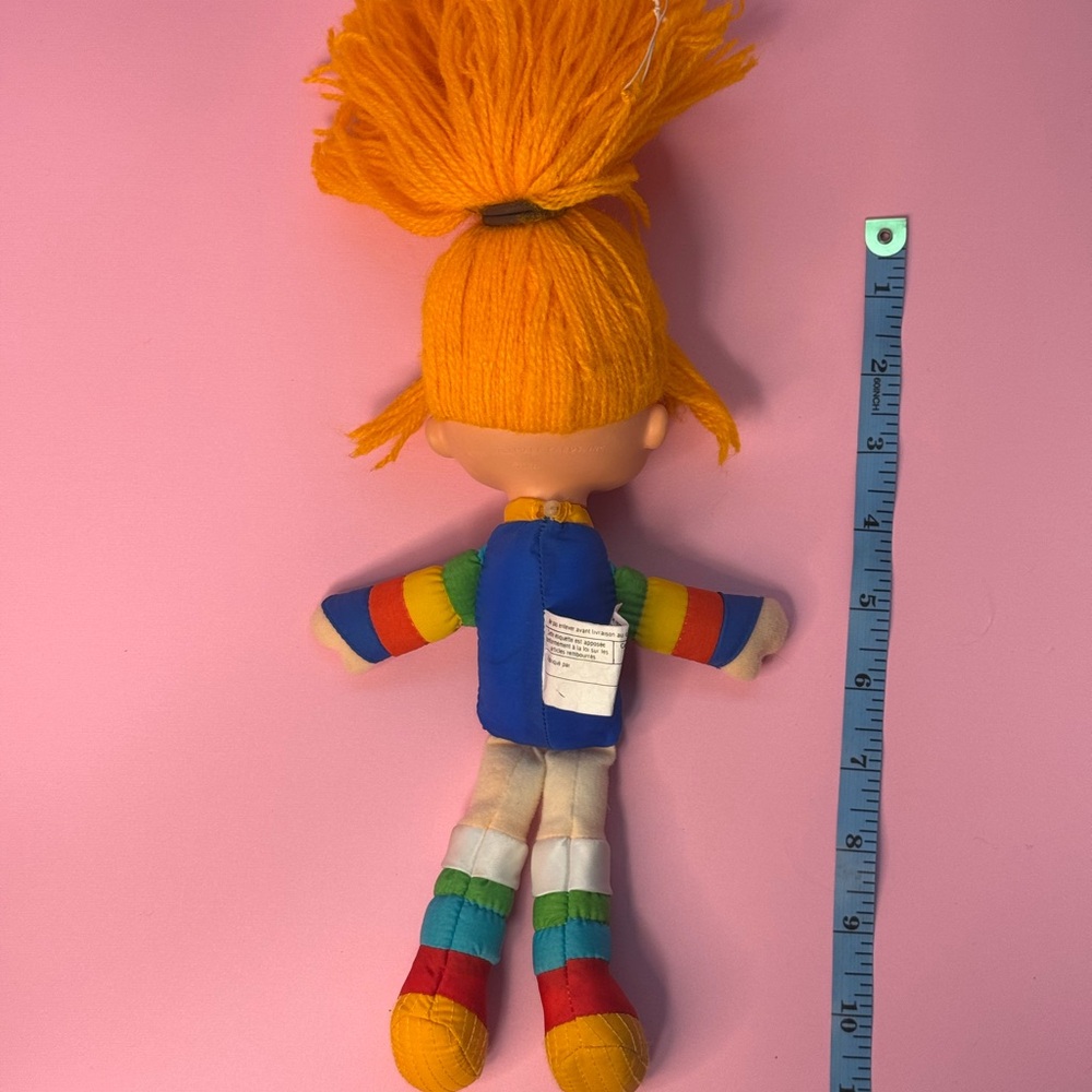 Vintage Rainbow Brite Stuffed Girl Doll 10” Plush - Hallmark Cards Inc. - 1983 - Picture 4 of 11